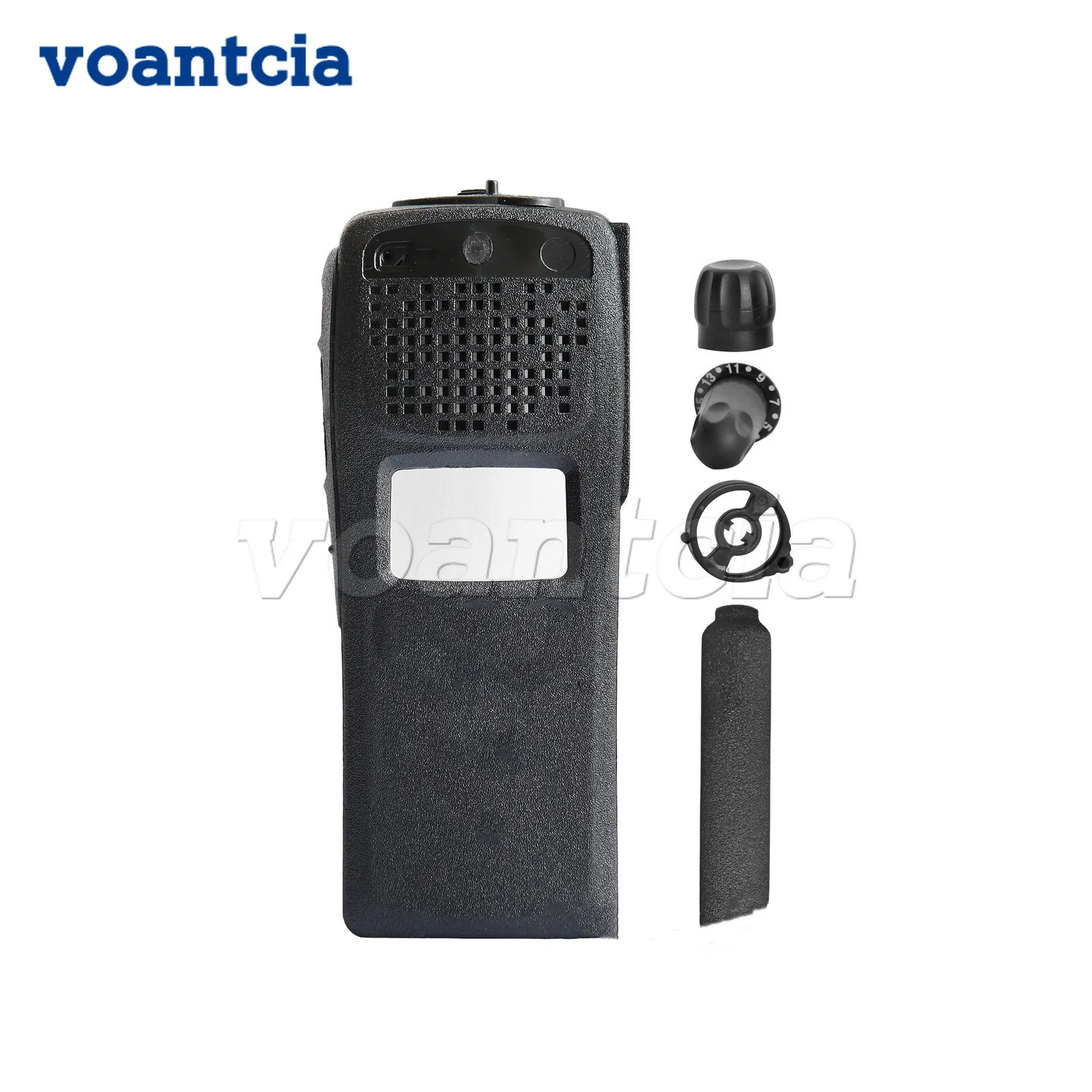 

Walkie Talkie Replacement Repair Case Housing Cover Kit for XTS1500 XTS2500 Model 1.5 Portable Two Way Radio Black