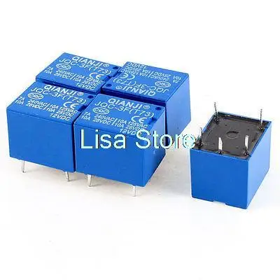 5Pcs Dc 12V 5 Pin T…