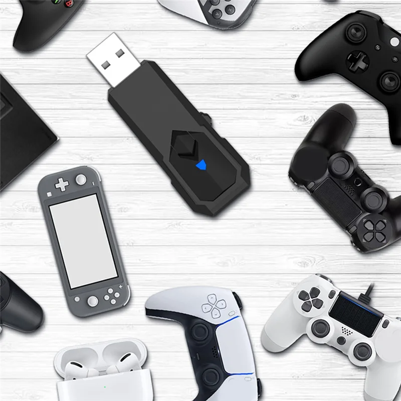 Wireless USB Konverter Für PS5 PS4 PS3 Schalter OLED Bluetooth Gamepad Game Controller Adapter Wired Controller Adapter