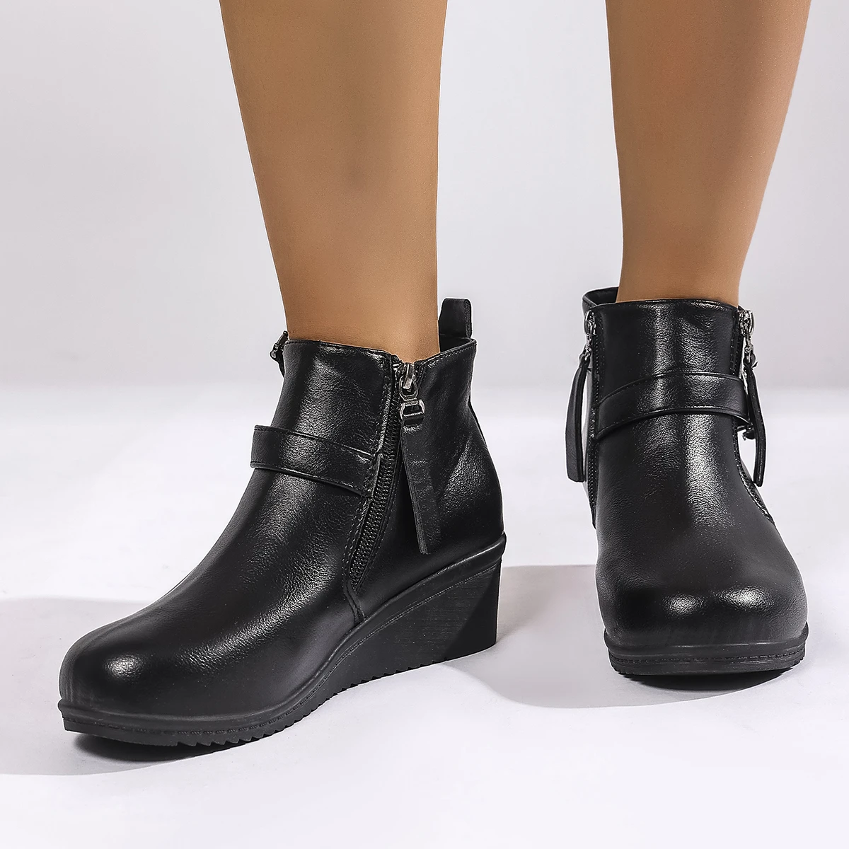 Women Boots Retro F… - image