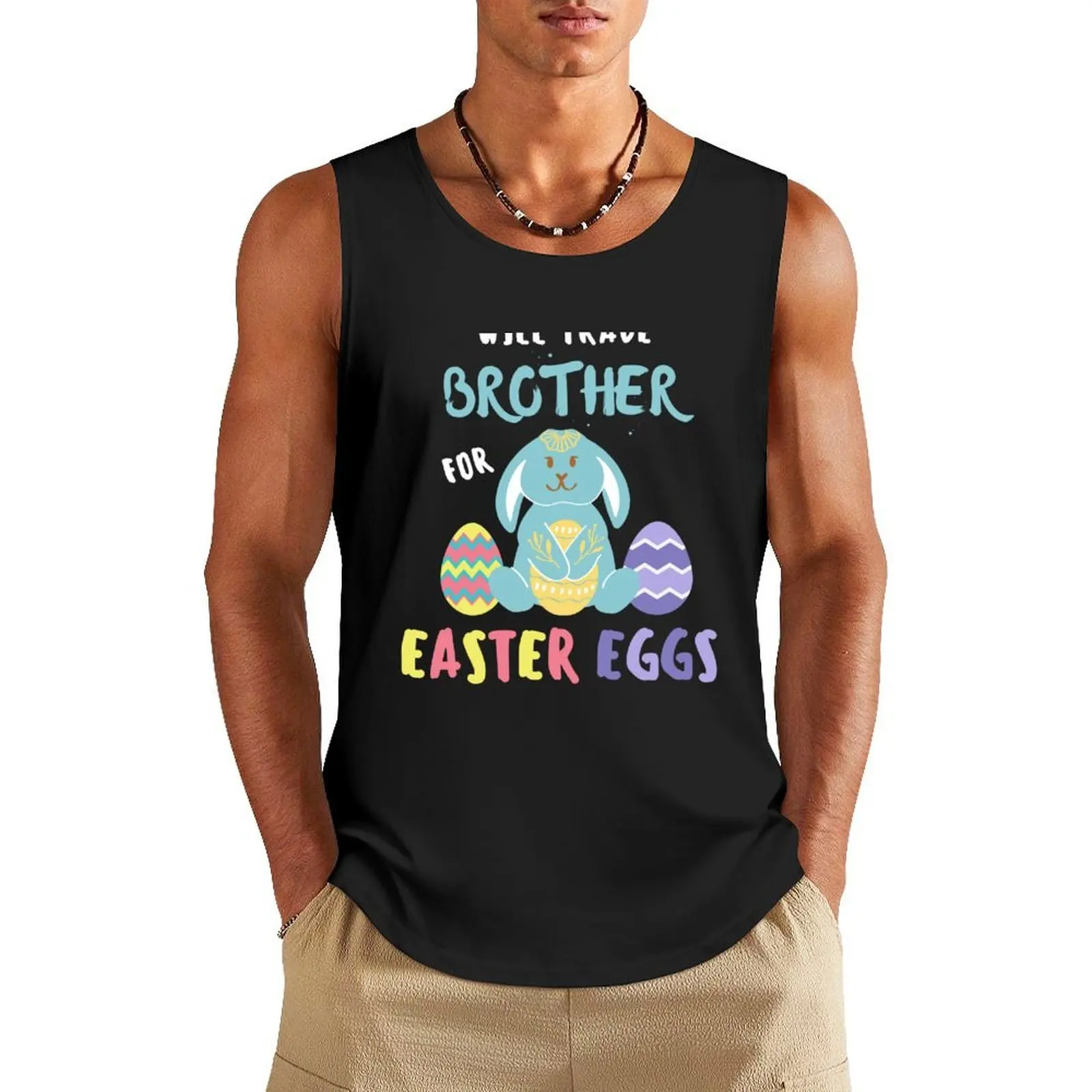 

Will Trade Brother For Easter Eggs Tank Top bodybuilding sleeveless vest men bodybuilding t-shirt Male clothes