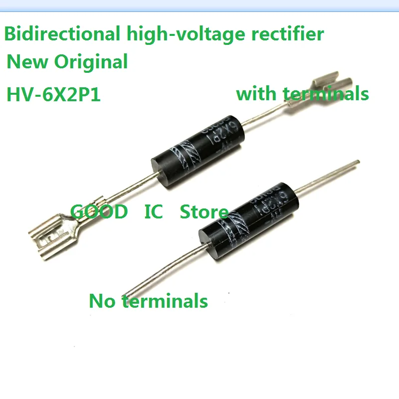 10PCS/LOT New Original HV-6X2P1 DO722 microwave oven accessories two-way rectifier high-voltage diode HVR-6X2P1 550ma terminal