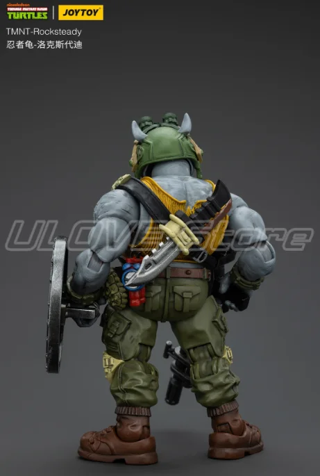

Оригинальная фигурка JOYTOY TMNT-Beebop/TMNT-Rocksteady 1/18, модель, орнамент, подарок