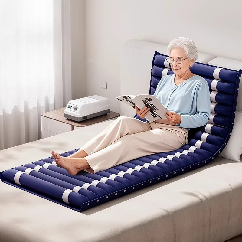 

Anti Bedsore Air Mattress, Adjustable Alternating Pressure Pad for Patient Care, Waterproof Hospital & Home Use Medical Mattress