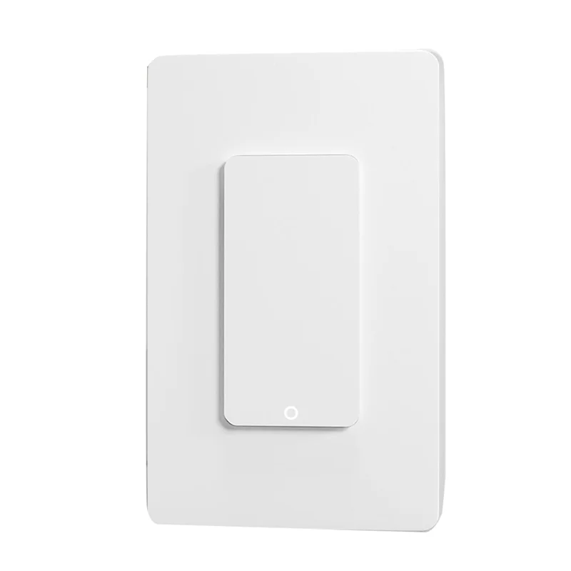 AS95-Tuya Zigbee Switch Single Fire Zero Fire Universal Switch Remote Timing Control 120Type Pushbutton Wall Switch US Plug