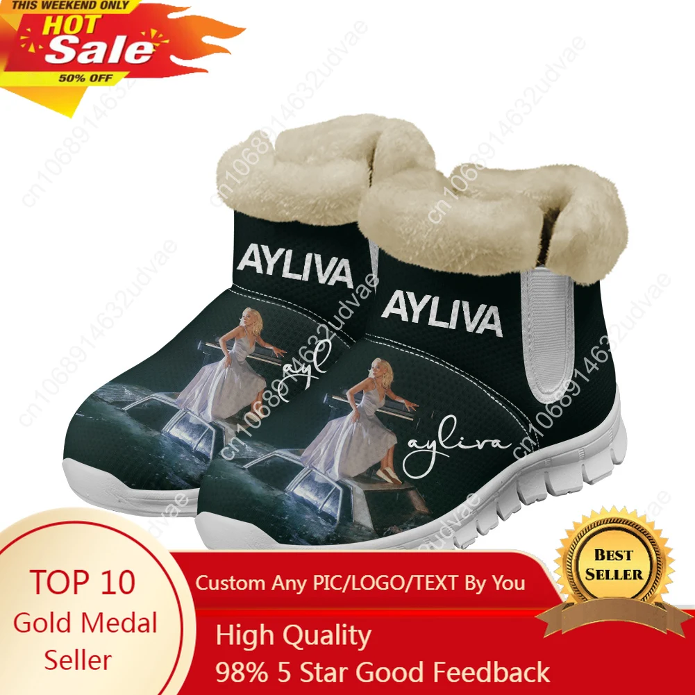 

Ayliva German Music Singer Snow Boots Mens Womens Teenager Shoes Keep Warm Casual Lightweight Sports Custom Sneakers
