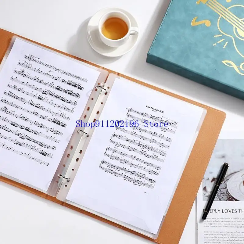 

P82A Папка для хранения файлов формата А4, размер 40, карманная папка для нот, держатель для партитур для фортепиано