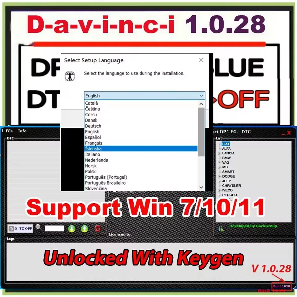 

IMMO DOCTOR V2.1+Xдекодер 10.3+Davinci 1.0.28+IMMOFF17+IMMO Сервисный инструмент V1.2+Toyolex4 Unlimited Keygen 6in1 Car Repair softwar