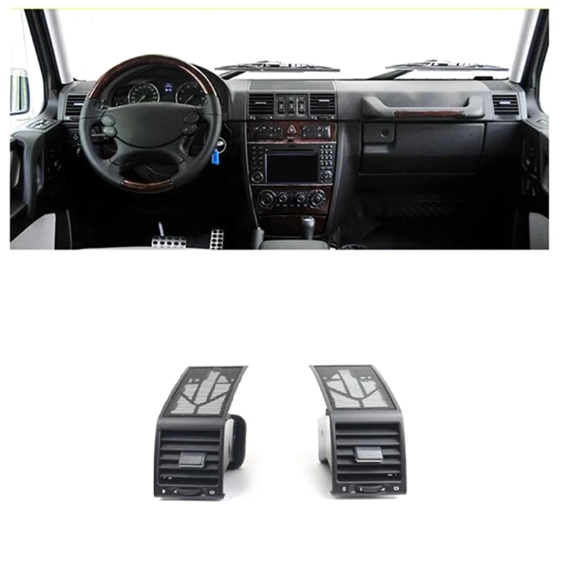 For Benz G Class W463 2004-2018 Car Front Left Side Dashboard Panel Speaker Grille Air Vent Outlet Trim Grill Mesh Accessories