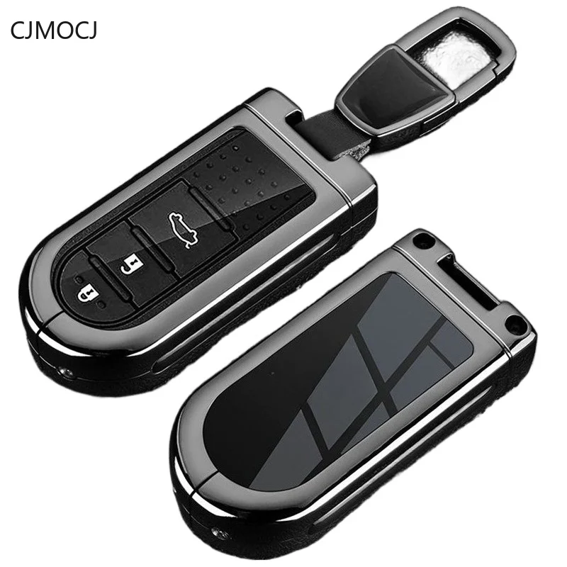 

Premium Zinc Alloy Key Cover for PERODUA / Toyota (Wigo, Rush, Raize) - Protective Key Case Keybag Keychain