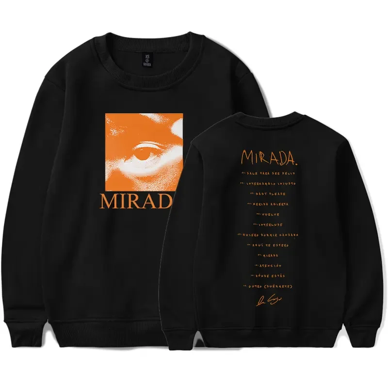 Ivan Cornejo Mirada crewneck sweatshirts women men long sleeve fashion pullover clothes