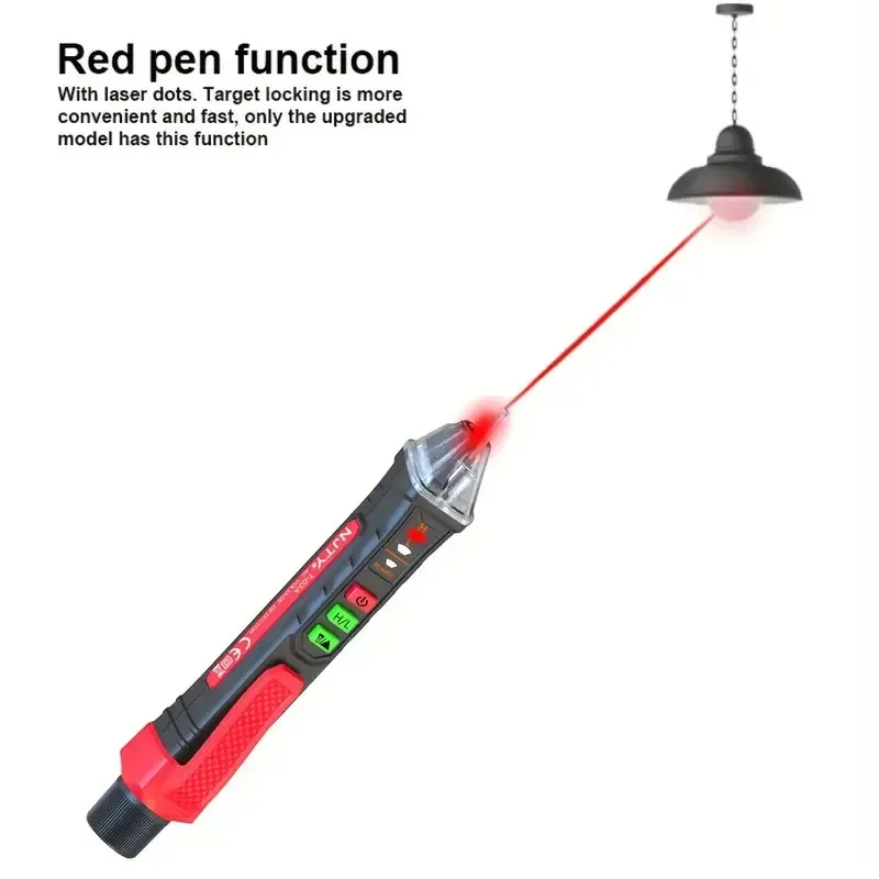 Induction pen for testing high-precision circuit detection in automotive maintenance, multifunctional intelligent testing pen