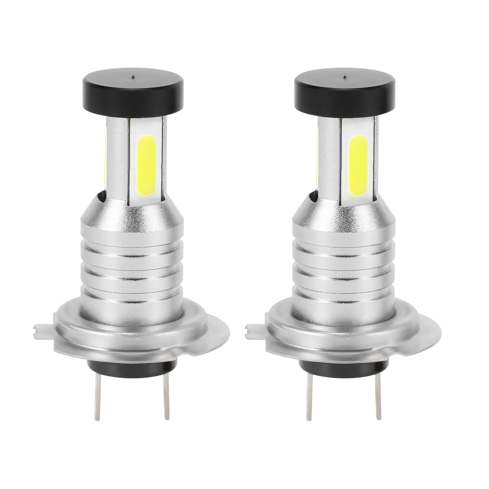 

AU35 2X H7 LED Headlight Bulb Kit High Low Beam 100W 30000LM Super Bright 6000K White