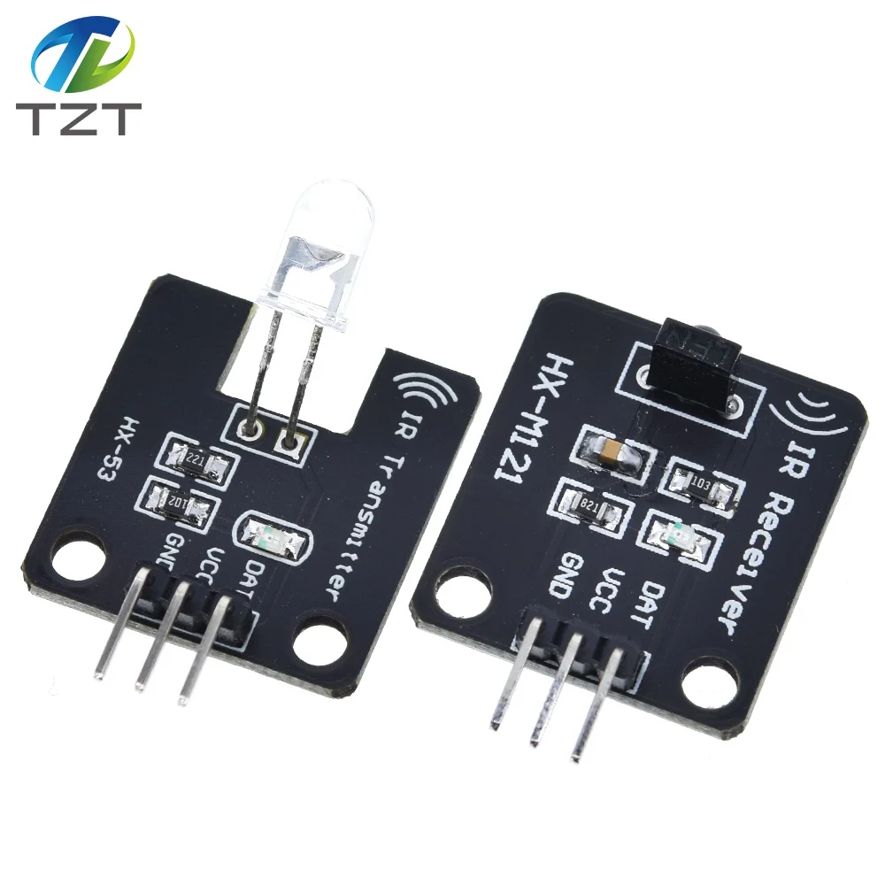 1set/lot Ir Infrared Transmitter Module Ir Digital 38khz Infrared Receiver Sensor Module For Arduino Electronic Building Block