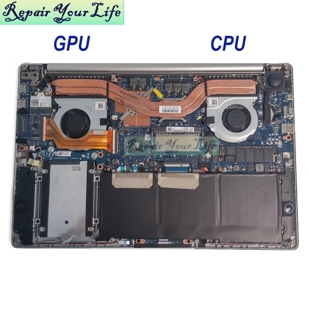 Wentylator chłodzący procesor laptopa do ASUS UX501 N501 ZenBook UX501JM JW UX501VW N501JW N501VW 13NB07D1T06011 DQ5D518K000 EG50050S1-C640 — zdjęcie produktu 6