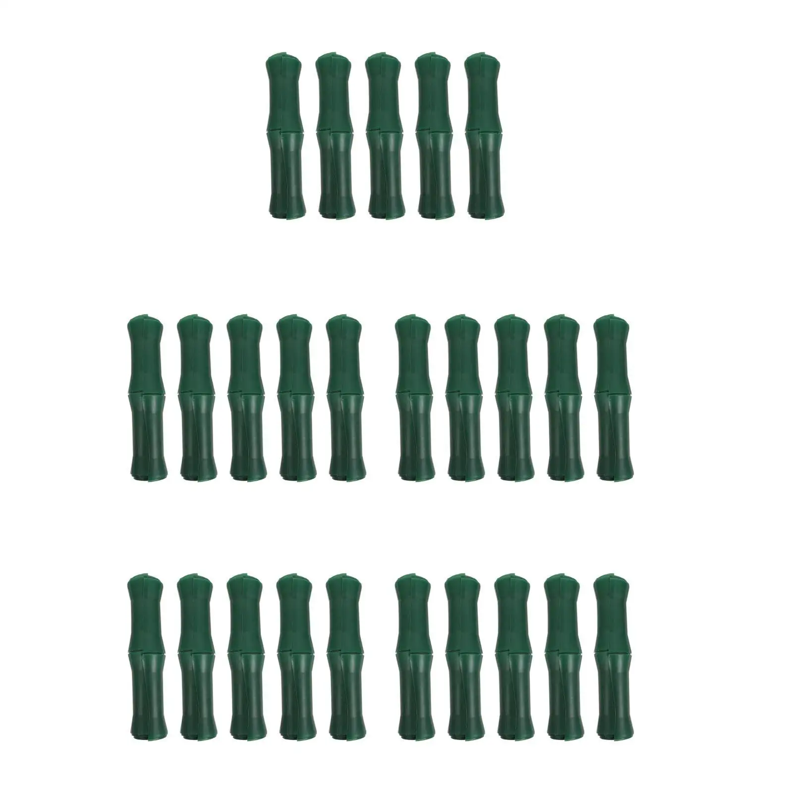 

5pcs Set of 5 Bamboo Decoration Outdoor Artificial Stalks Decorative Pipe Wrapping Bathroom Tube Decorations