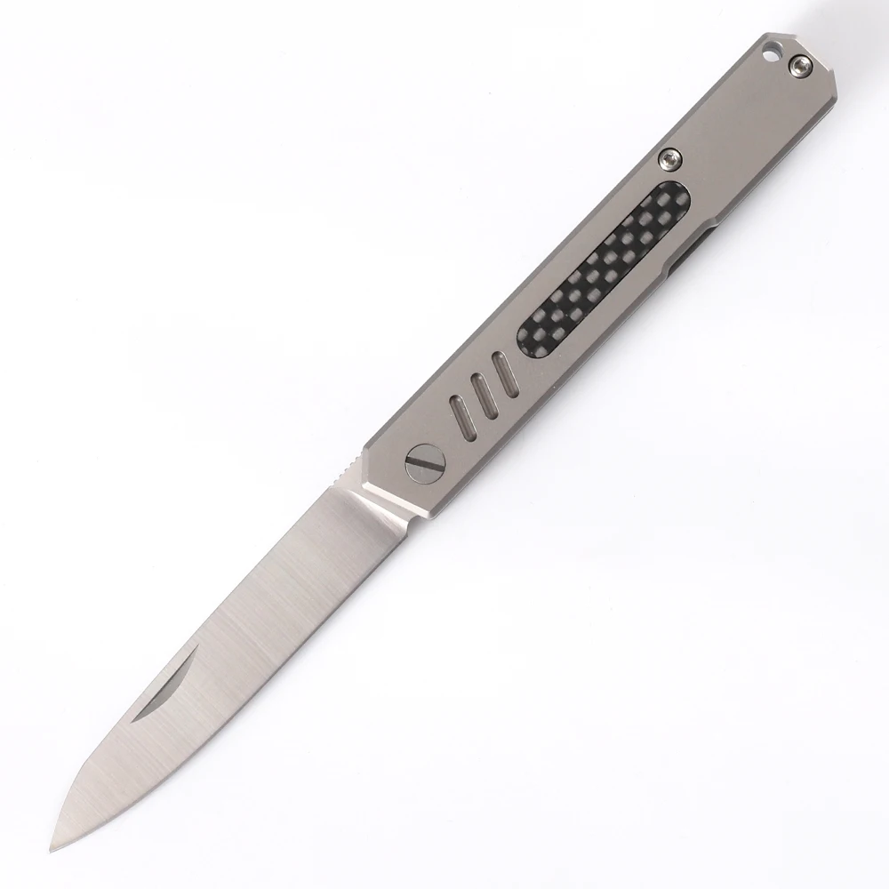 Imagem -02 - Nove Thorn-blade Pocket Folding Knife Camping ao ar Livre Caça Multi-purpose Faca de Frutas Desbloqueado d2 Blade