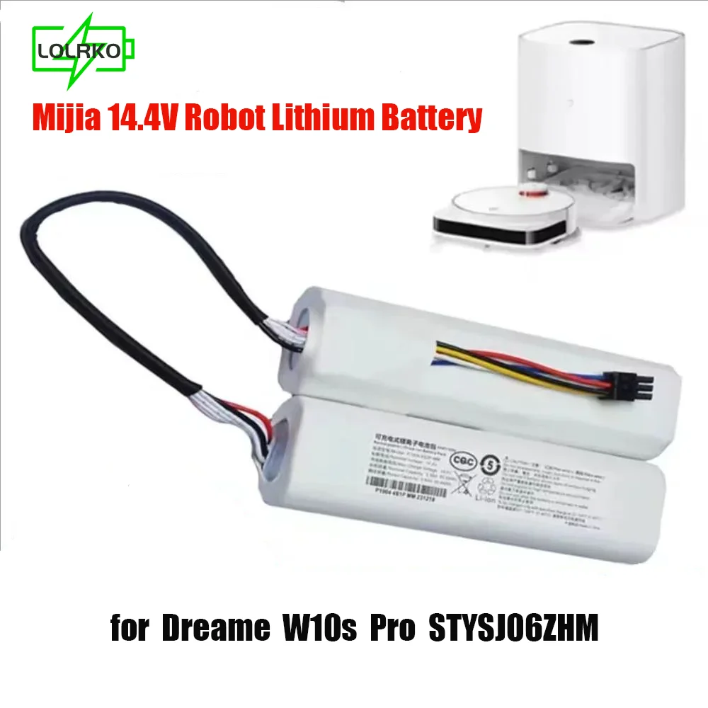 

Upgrade Your Xiaomi Mi Home Vacuum Robot with Long Duration Battery Pack for STYTJ06ZHM Dreame W10,Reliable Lithium Power Source