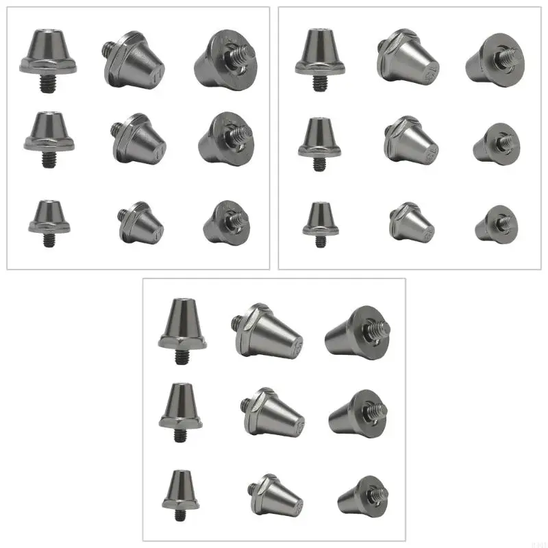 

340F 12Pcs Aluminum Football Shoe Replacement Soccer Cleat Football Boot Spikes