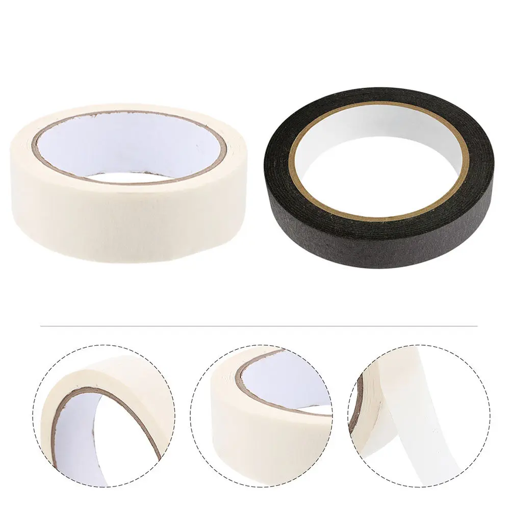 

2Pcs Masking Tape Premium Paper Material Hand Tearable Strong Adhesive for Painting Drawing Crafts DIY Art Projects Painter Tape