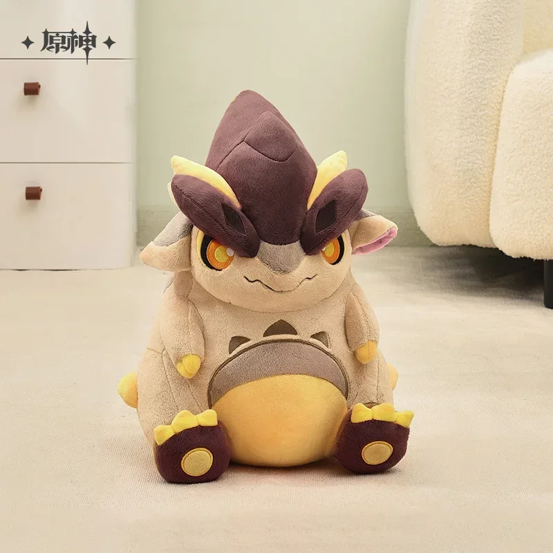 Genshin Impact Dragon Soft Stuffed Plushies, Accessoires de cosplay, Dessin animé en peluche, Jouets animés, Cadeau de Noël, Jeu officiel, Kawaii