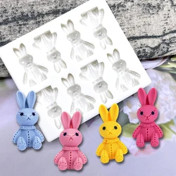 Easter Bunny Silicone Mold Sugarcraft Chocolate Cupcake Baking Mold Fondant Cake Decorating Tools