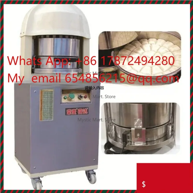vertical acommercial automatic Electric auto bakery dividing dough divider 36 pieces 36pcs cutting cutter slicer machines