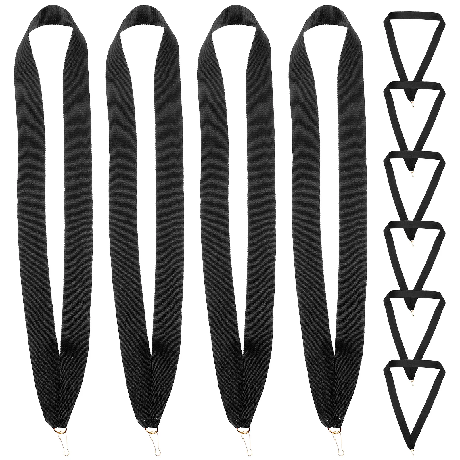 

10pcs Lanyard Award Ribbons Sports Straps Polyester Neck Medal Hanging Lanyard Ribbon for Medals Team Sports Souvenirs
