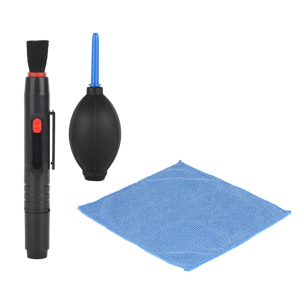 Camera Lens Screen Cleaning Dust Blower Brush Cleaning Cloth Kit For DSLR Cameras Camera Lens Cleaning Set Cleaner Kit Lens