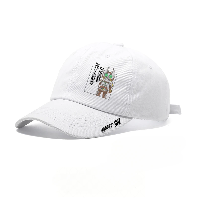 ใหม่ Masked Rider อะนิเมะภาพยนตร์อุปกรณ์ต่อพ่วงตัวละครการ์ตูนหมวกวันหยุดของขวัญบุคลิกภาพความคิดสร้างสรรค์กันสาดเบสบอลหมวกขายส่ง