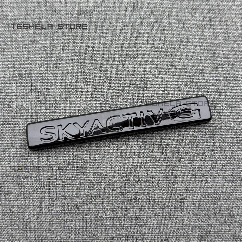 Car Trunk Sticker Aluminium Emblem Trim For MAZDA SKYACTIV CX5 CX30 CX60 CX90 SKYACTIVG CX-4 MX5 MAZDA3 MAZDA5 6 Accessories