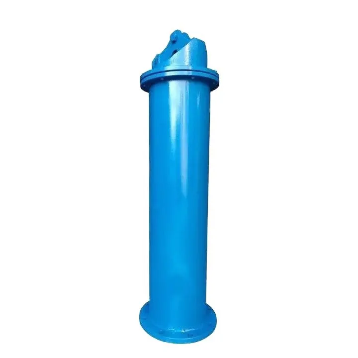 EXW Carbon Steel TF Sleeve Valve Manual Electric Automatic Adjustable Mud Drain Sewage Discharge Lift Valve For Water Treatment