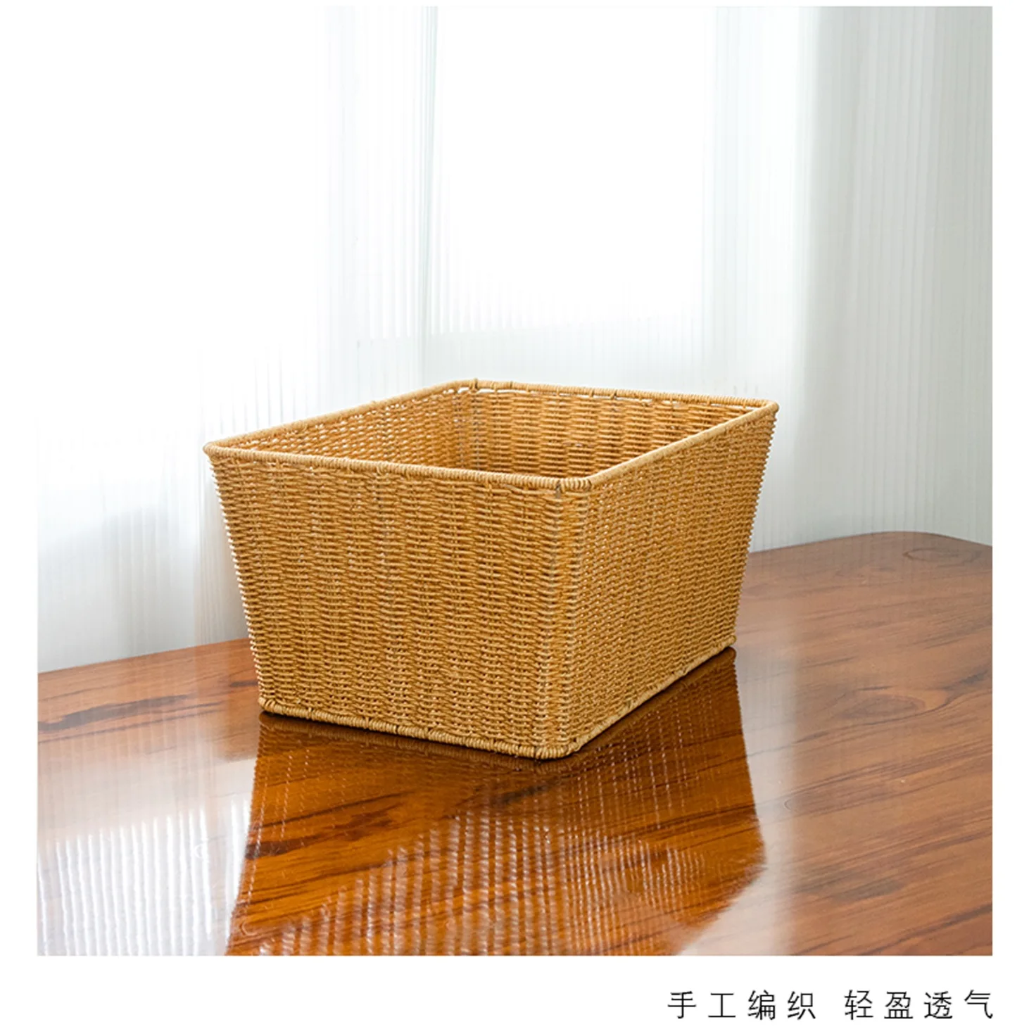 Basket Vine Weaving Living Room Desktop Snacks Basket Household ItemsRack  God Clothes