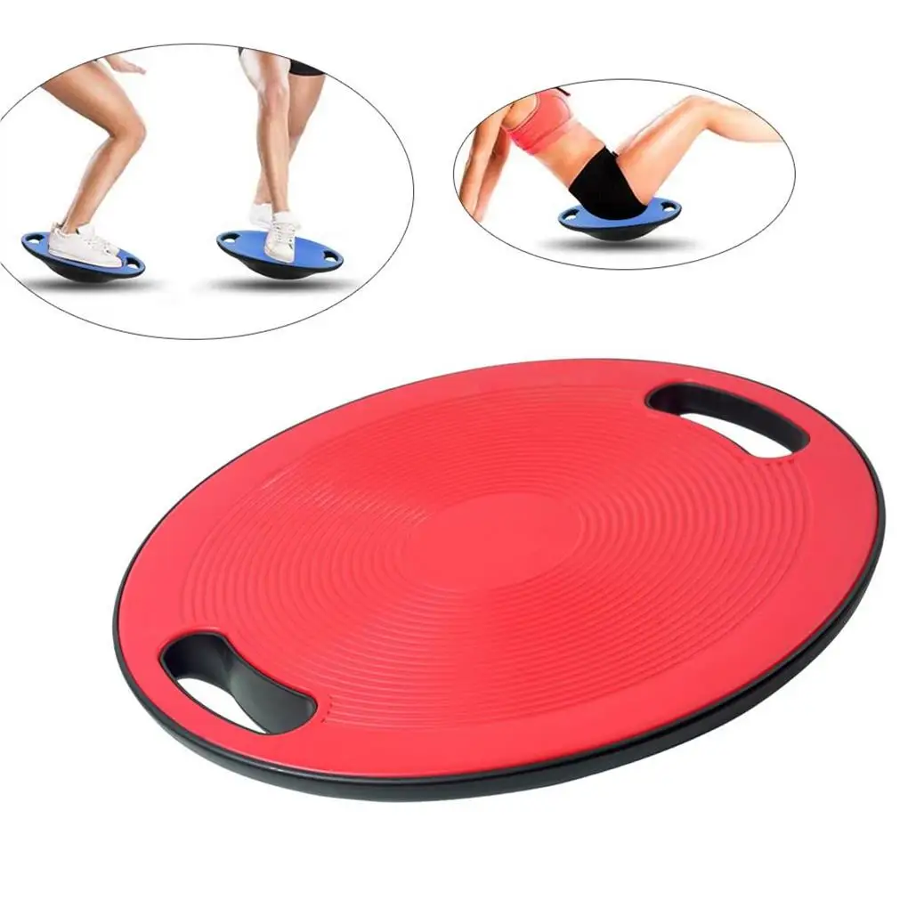 Tabla de equilibrio para Yoga, ejercicio, Fitness, agarre redondo, placa de entrenamiento de estabilidad física, gimnasio, interior, exterior, entrenador para principiantes en casa
