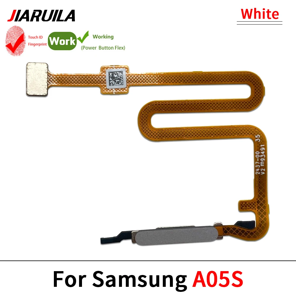 

Fingerprint Sensor Home Return Key Menu Button Flex Ribbon Cable For Samsung A05S A15 4G A25 5G A256