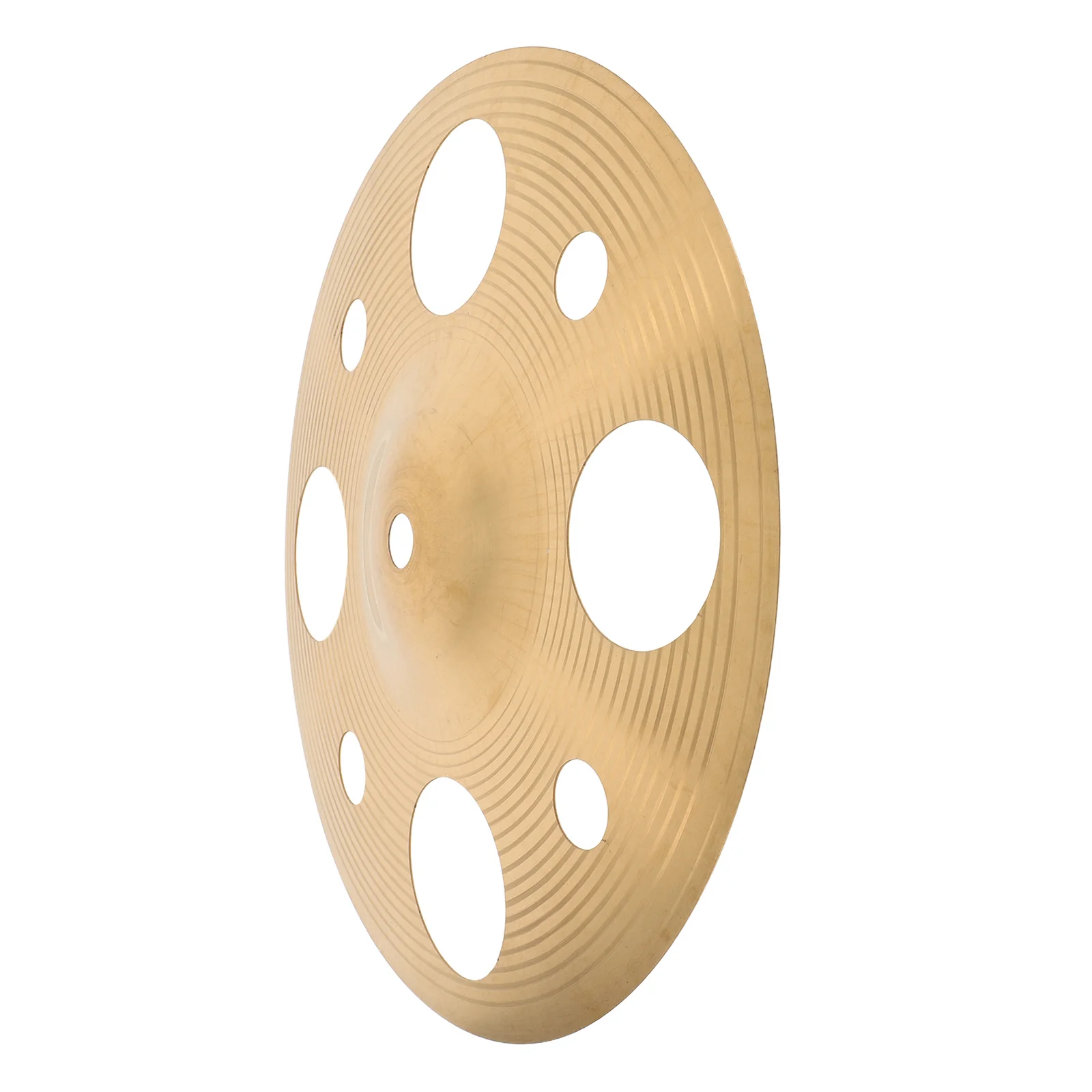 

10 Inch Alloy Hand Cymbal Perforated Design Enhanced Performance Percussion Instrument For Drum Accessories Rhythm