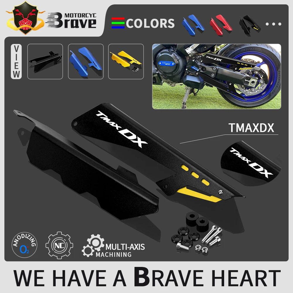 

For YAMAHA TMAX 530 T MAX530 TMAX530 DX SX T-MAX TMAX530DX TMAX530SX 2017 2018 Motorcycle Chain Cover Protector Chain Guard