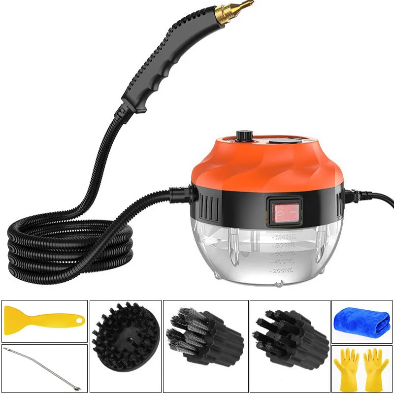 2800W Handheld High Temperature Steam Cleaner 110V 220V With Water Tank Cleaning Tool