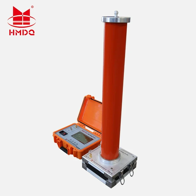 Portable 100 KV AC and DC Kilo Voltmeter Price Digital Resistive Capacitive VLF High Voltage Divider with Peak Meter