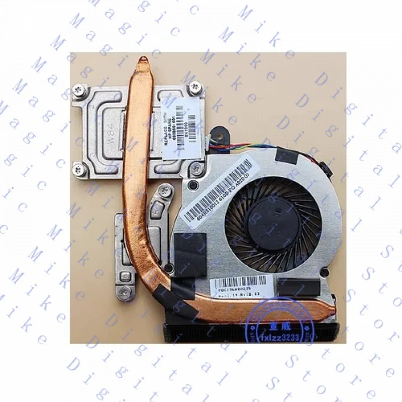 

UU For HP ProBook 4340S 4341S Laptop CPU Cooling Heatsink Fan 683860-001