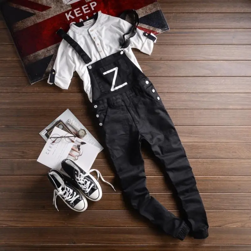 

Casual Summer Onesie Pants Men's Slim Fit Couple's Hanging Belt Pants Youthful Vitali Sle Anti-Stain Durable Basic Color
