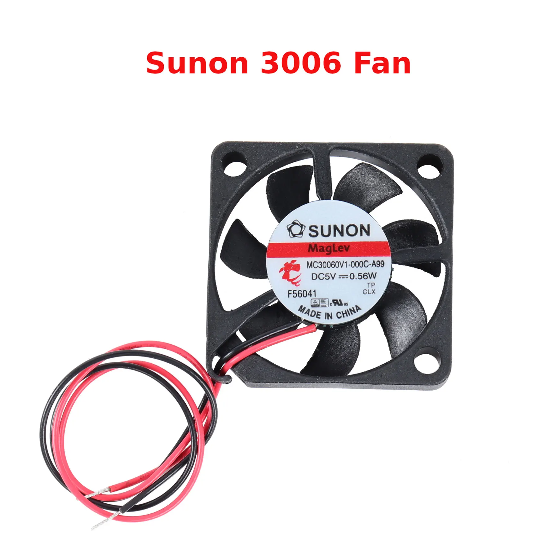 Blurolls Sunon Maglev 3006 3007 Cooling Fan 5V 30x30x7 for 3D Printer Voron 0.1 Micron Salad Fork Extruder