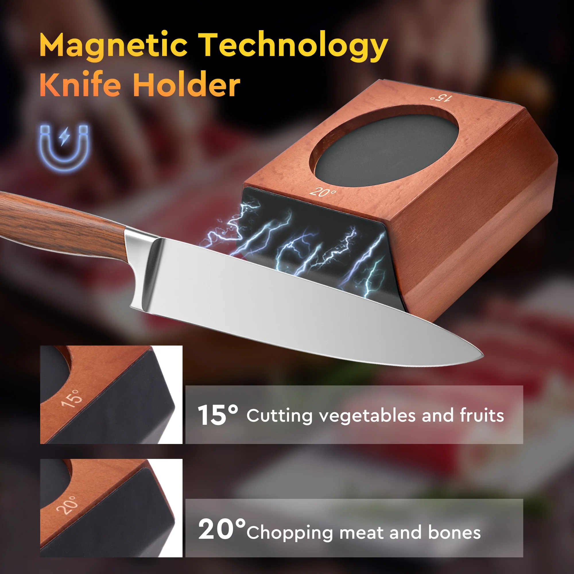 2024 New Rolling Knife Sharpener Kit Aluminum Alloy Magnetic Knife Sharpener Knife Edge Down More Easily Sharpened Kitchen Tools