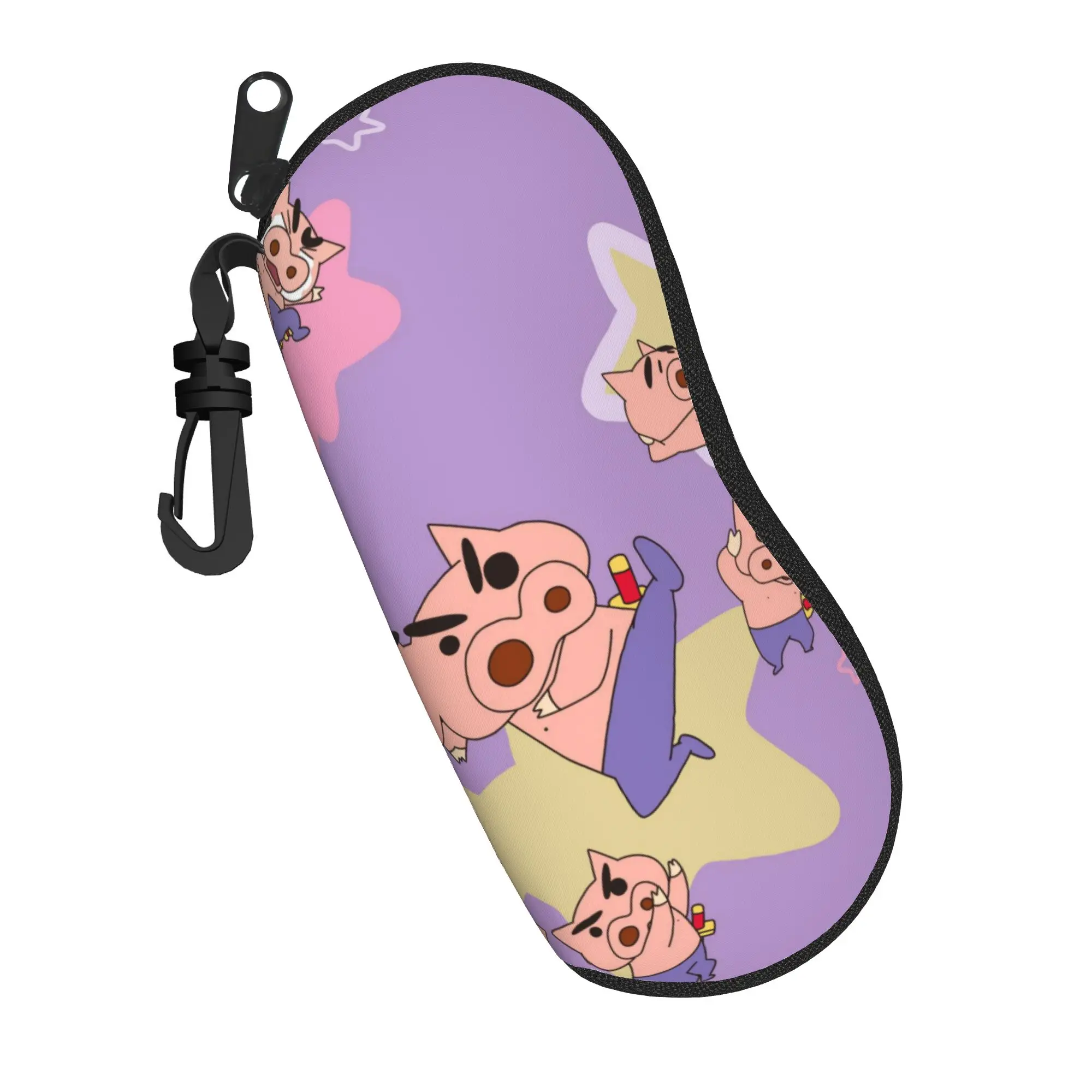 Buriburizaemon Glasses Case Unisex Fashion Accessories  Glasses Storage Box Print Eye Contacts Case