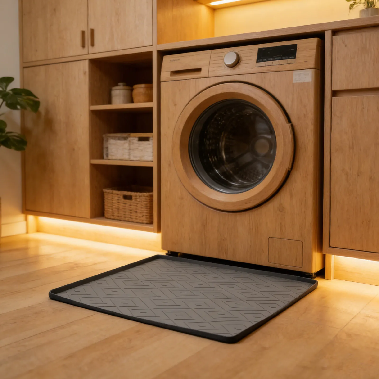 

Силиконовый коврик для мини-холодильника 20x20x0.2 см, нескользящий, защита от протеканий, предотвращение капель, для установки под холодильник, стиральную машину, сушилку, кулер