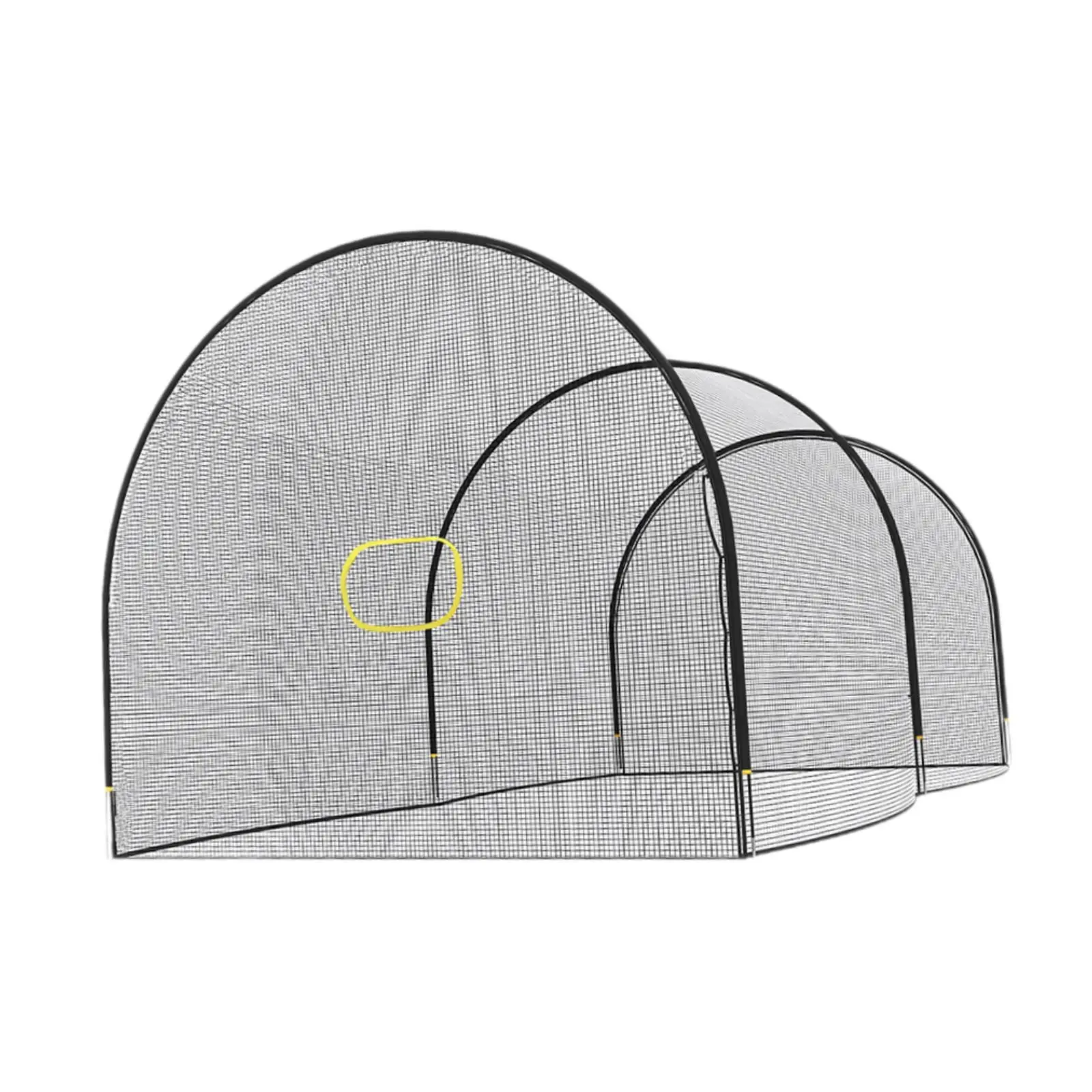 Baseball Batting Cage Net Easy Setup Training Equipment for Game Home Sports