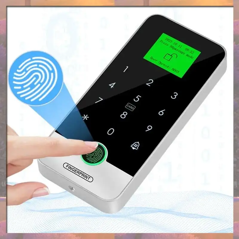 

Top Sale Bluetooth Tuya Keypad APP Smart Fingerprint Keypad Touch IP65 Waterproof 13.56Mhz Door Opener (S300A)