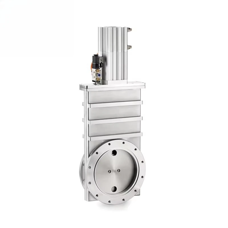 

CCQ-400 Stainless Steel Gate Valve DN80-200 Pneumatic Ultrahigh Vacuum Custom OEM