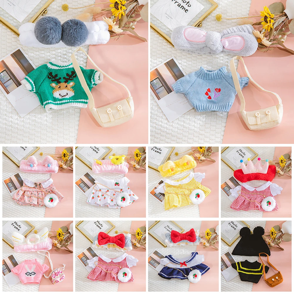 For 30cm LaLafanfan Duck Doll Clothes outfit Hat accessory set Dolls Accessories Cute Decoration Birthday Gift