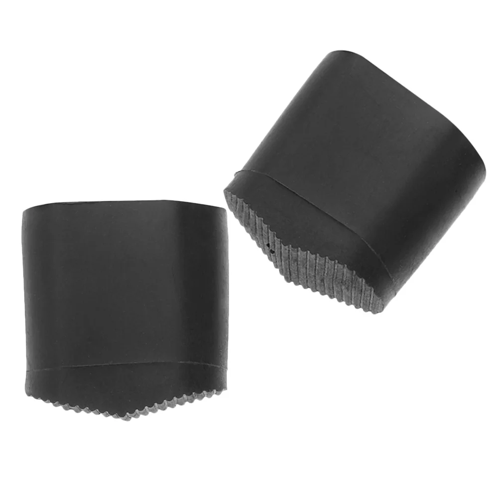 2 قطعة حصيرة القدم خطوة عدم الانزلاق غطاء سيليكون سميكة الساق حامي استبدال للمنزل مكتب متجر استخدام دائم مكافحة